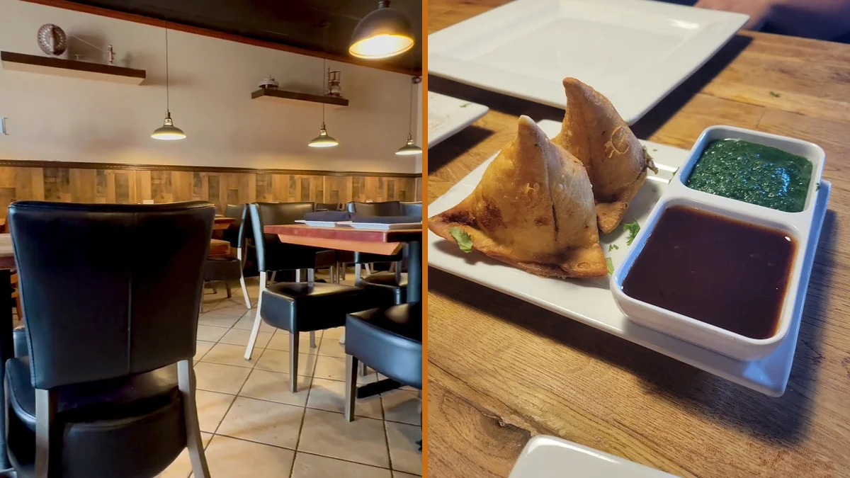 Bright space for lunch and dinner